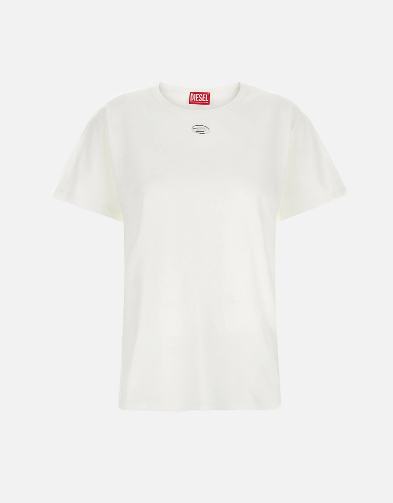 Diesel コットンロゴプリントクルーネックTシャツ (すべての新品