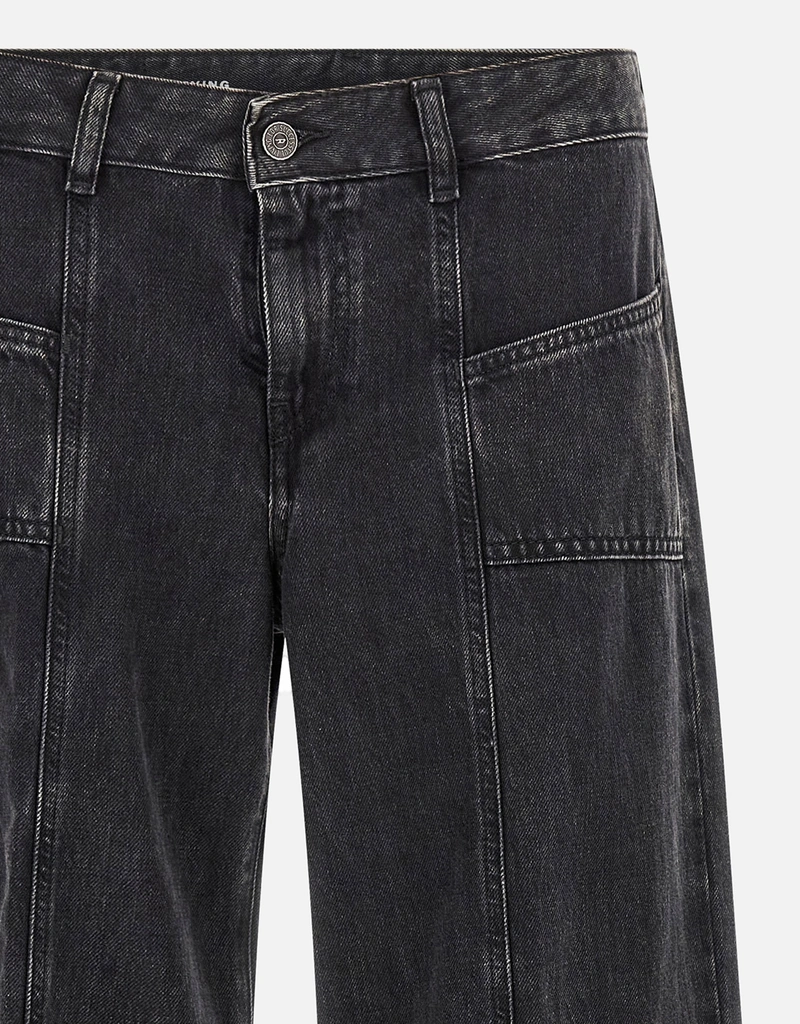 Diesel D-AKII Denim Mid-Rise Wide Leg Jeans (All New In) IFCHIC.COM