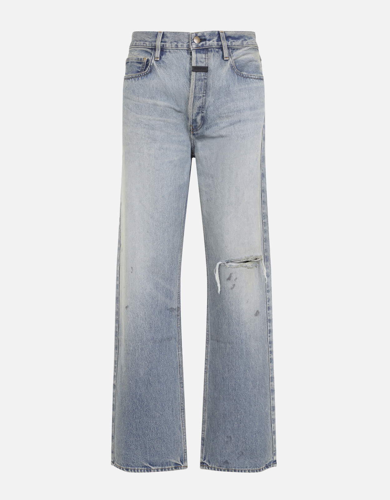 Fear Of God Men's Straight 5 Pocket Cotton Jeans - 31　Fear Of God メンズ ストレート 5 ポケット コットン ジーンズ - 31 Fear