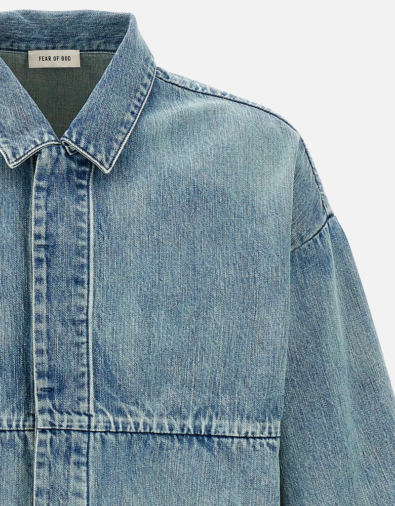 Fear Of God Men's Denim Relaxed Fit Trucker Jacket (All New In