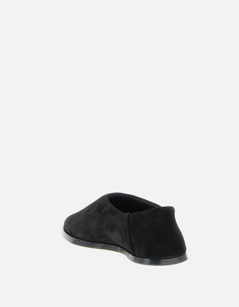 Fear Of God メンズスエードスリップオンカーフレザーサボ () IFCHIC.COM