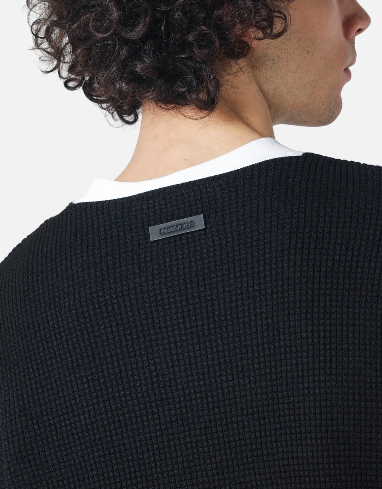 Fear Of God Essentials メンズワッフルニット90年代フィットオーバー