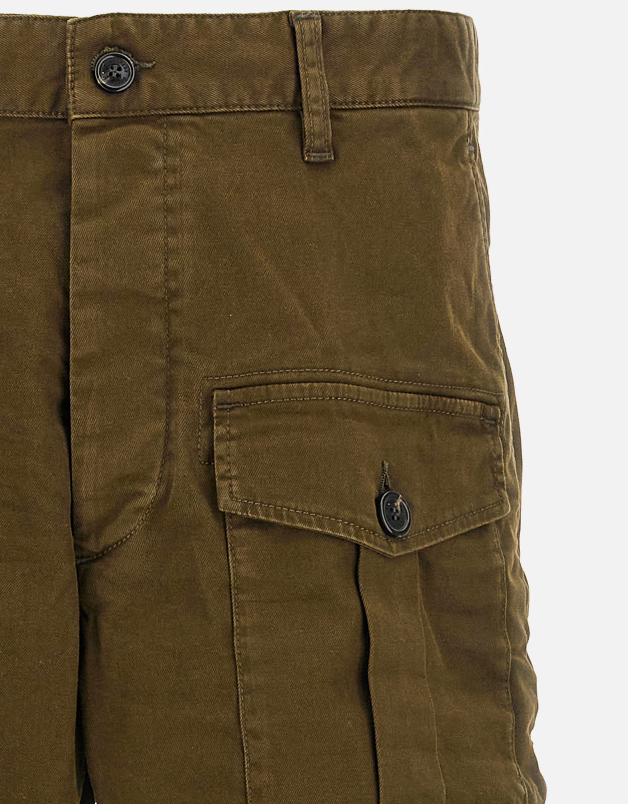 Dsquared2 メンズ セクシー カーゴ 伸縮コットン バミューダショーツ