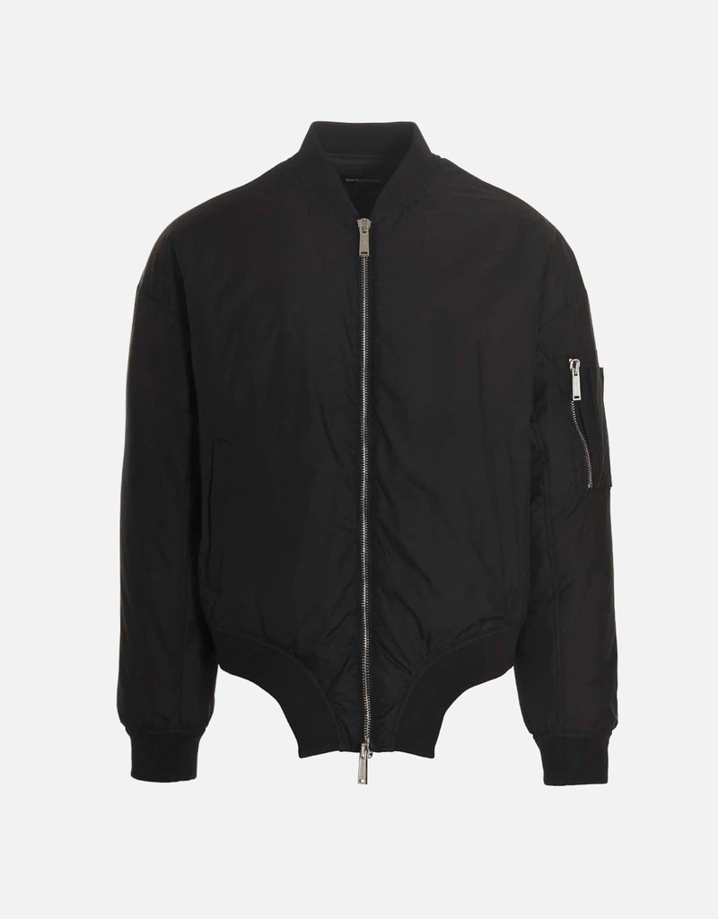 Dsquared2 メンズ D2 On The Wave ナイロンパデッド 非対称 ボンバー