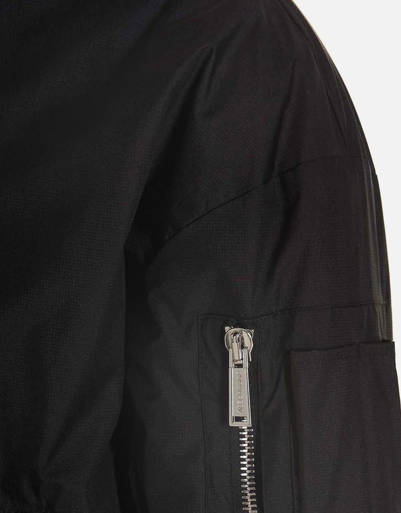 Dsquared2 Men's D2 On The Wave Polyamide Padded Asymmetric Bomber