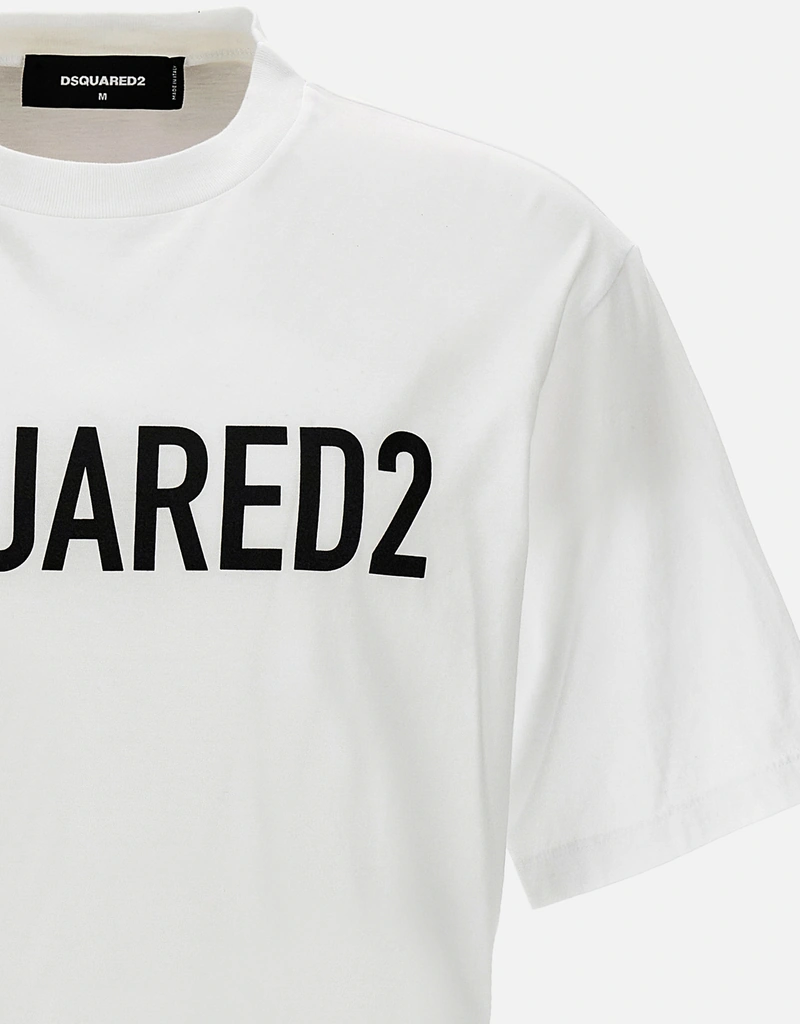 Dsquared2 Men's Logo Cotton Loose Fit T-Shirts (All New In) IFCHIC.COM