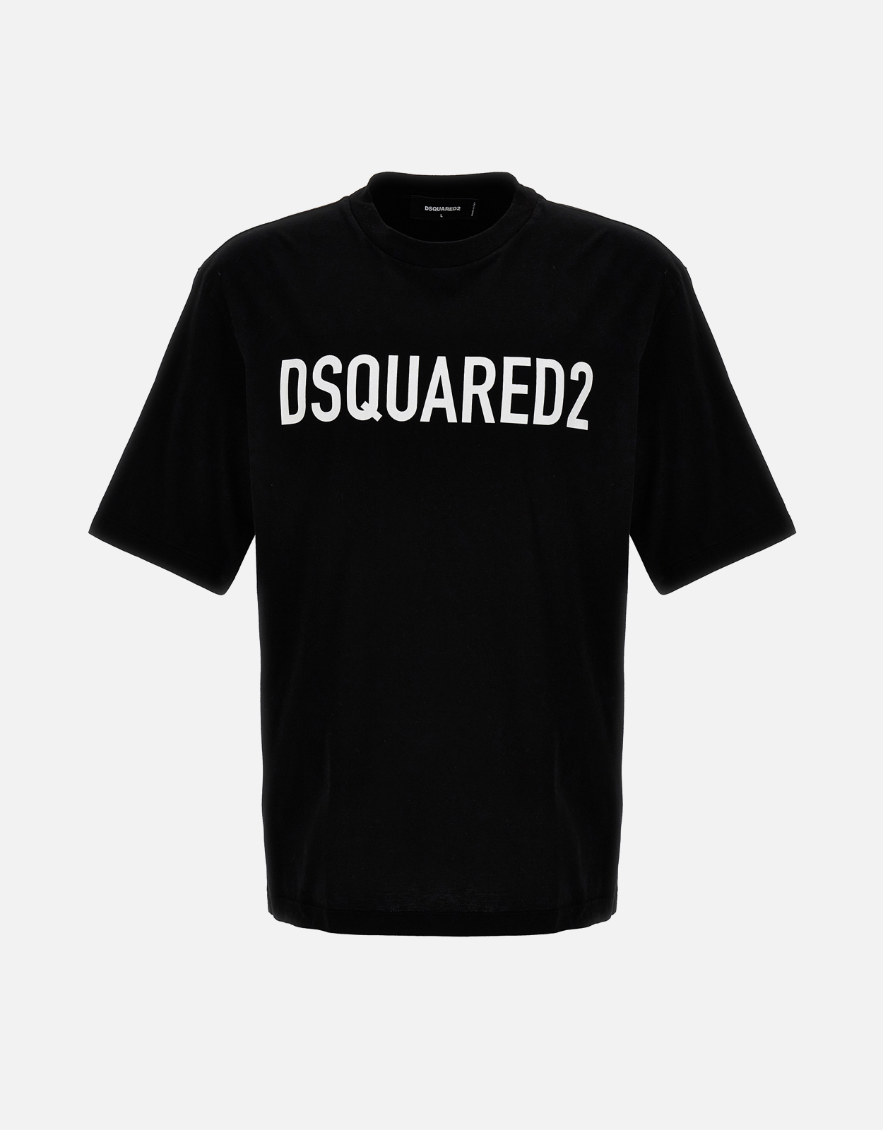 Dsquared2 メンズロゴプリントコットンルーズフィットTシャツ (すべて