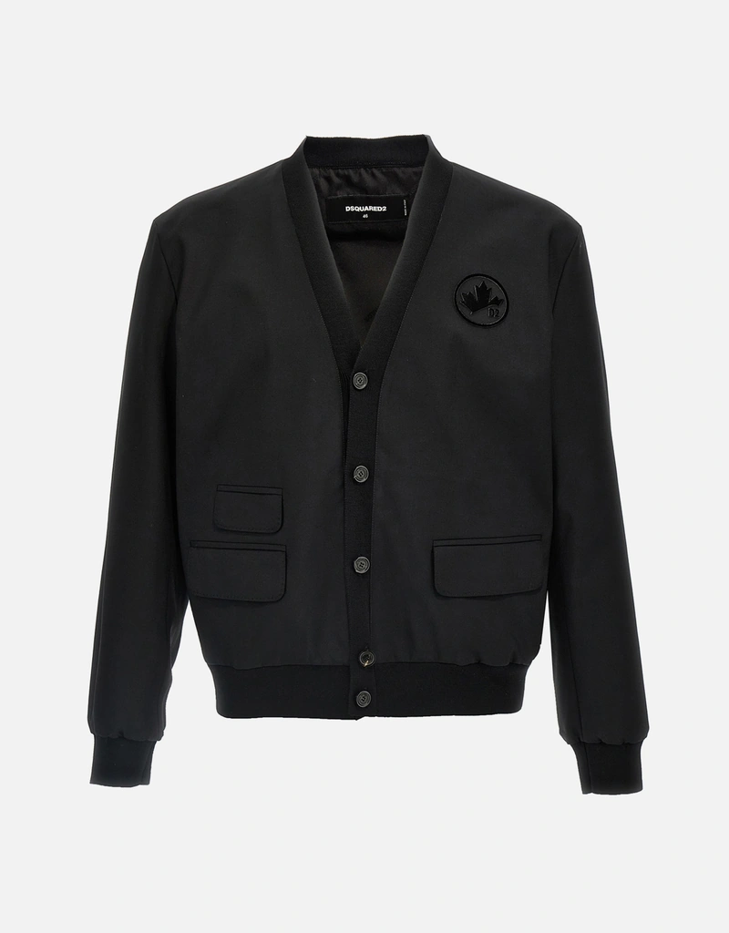 Dsquared2 メンズChic Worstedウールカーディガン (すべての新品