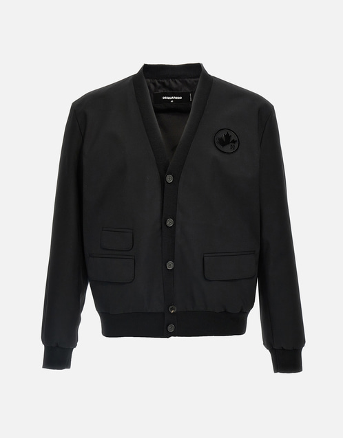 DSQUARED2 カーディガン Dsquared2 メンズChic Worstedウールカーディガン (すべての新品