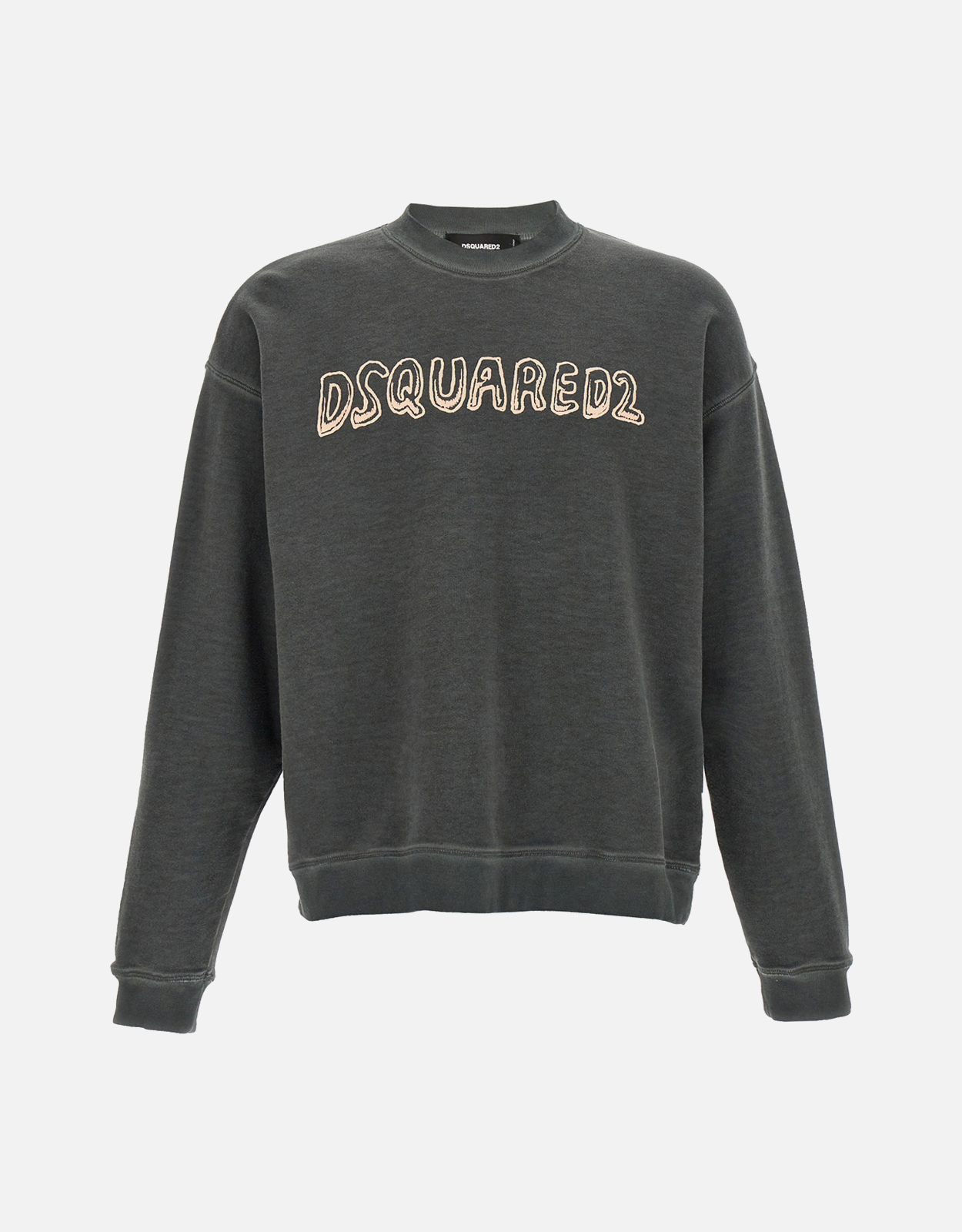 Dsquared2 Men's Best Fade Cotton Relaxed Fit Crewneck Sweatshirt