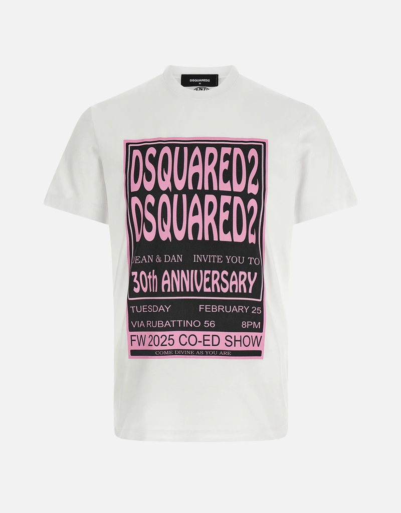 Dsquared2 メンズ クールフィット Fashion Show コットンTシャツ 