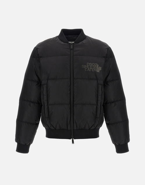 DSQUARED2 ボンバージャケット　美品‼️ Dsquared2 メンズ イージーパッファーナイロンパディッドボンバー