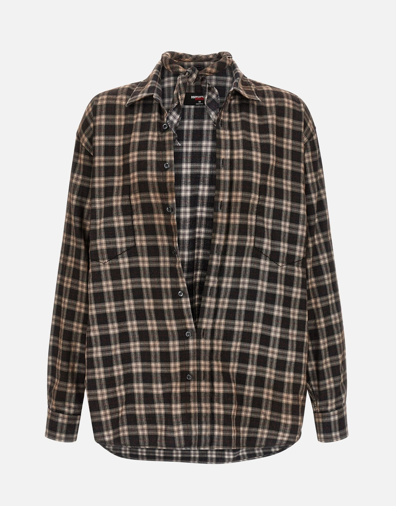 Dsquared2 メンズ Magliano x Dsquared2 コットンチェックシャツ