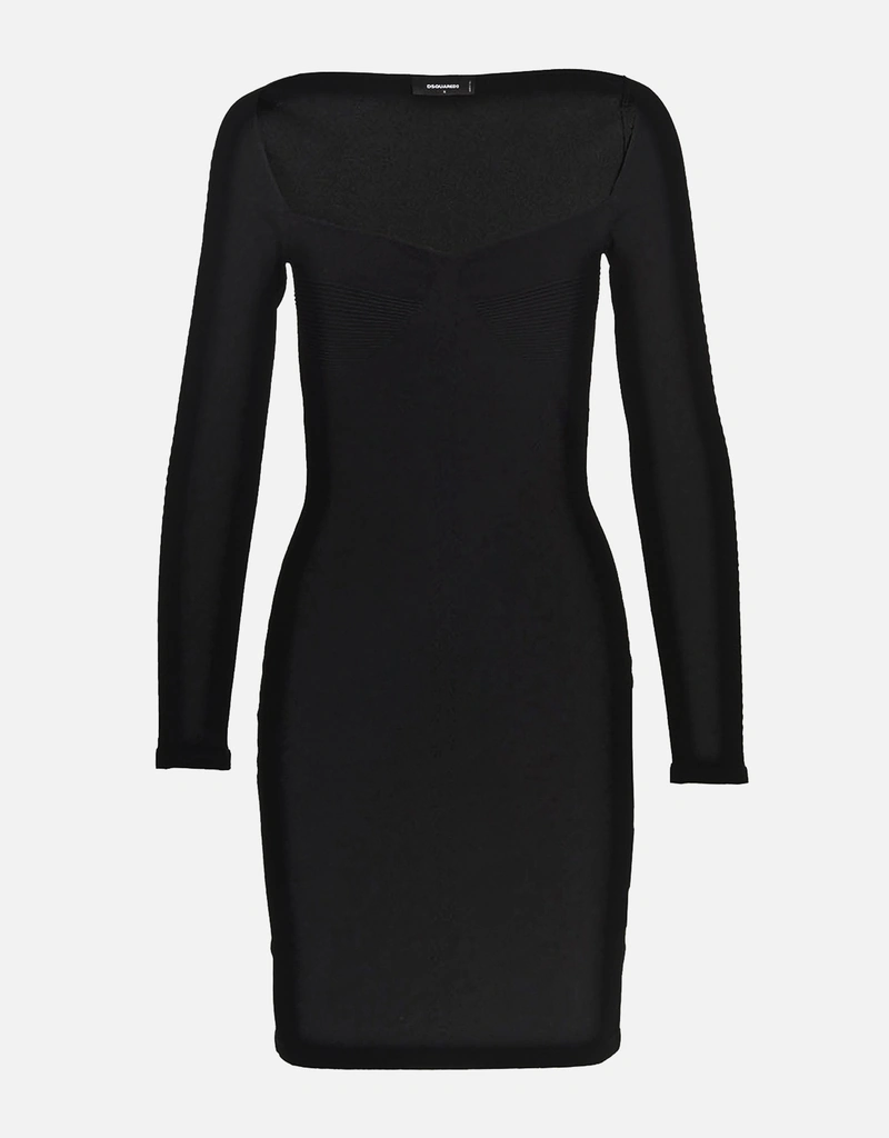 Dsquared2 - Black Viscose Dress