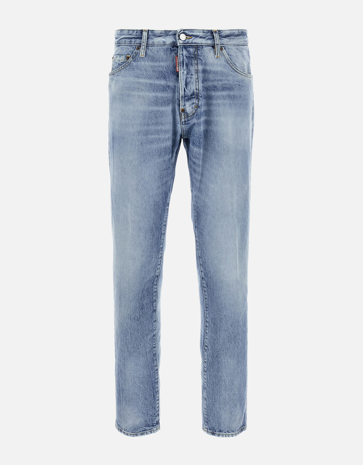 Dsquared2 メンズライトウォッシュクールガイコットンデニムスリム