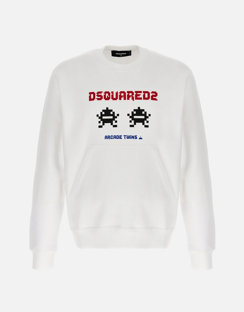 Dsquared2 メンズ D2 コットン クールフィット スウェットシャツ