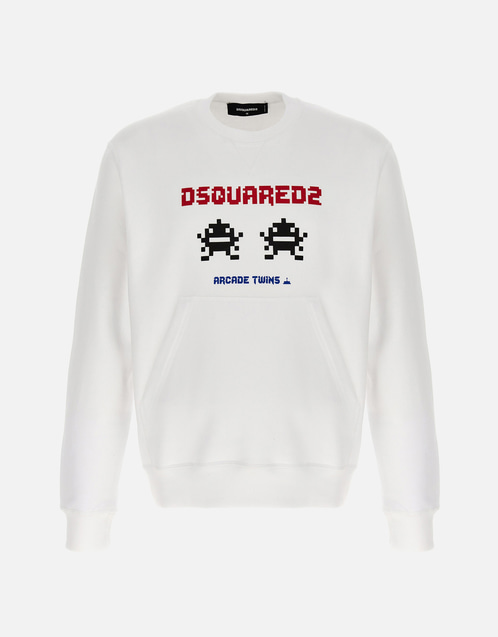 Dsquared2 メンズ D2 コットン クールフィット スウェットシャツ
