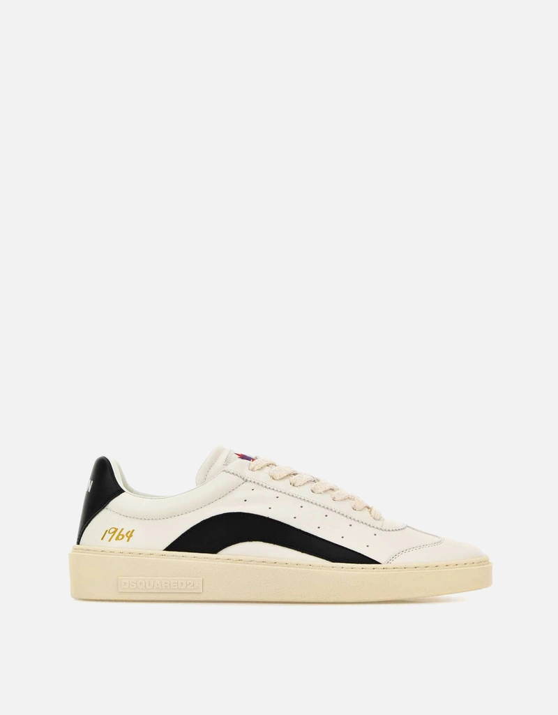 Dsquared2 Men's Two-Tone Calfskin Leather Rider Sneakers () IFCHIC.COM