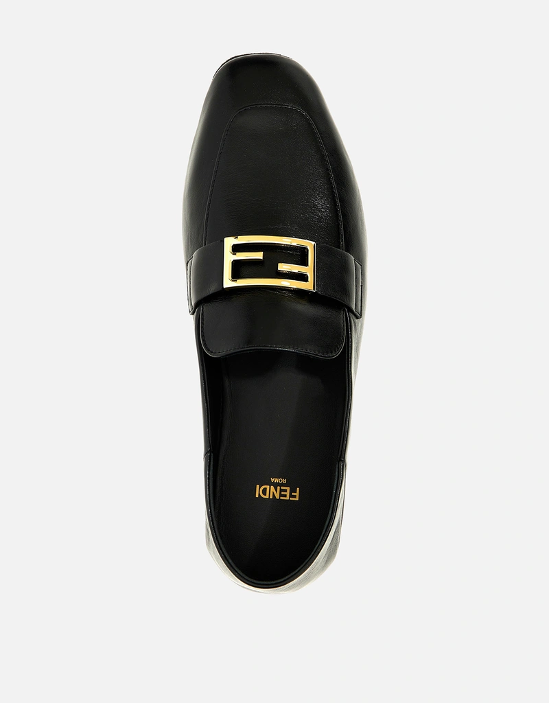 Fendi Baguette レザー ローファー () IFCHIC.COM