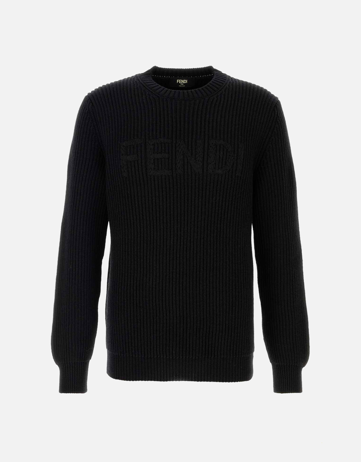 Fendi メンズウール刺繍ロゴセーター (すべての新品) IFCHIC.COM
