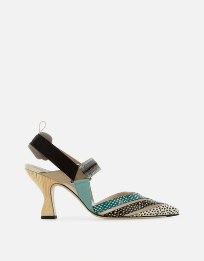 Fendi ハイヒールスリングバックシューズ | Slingbacks 新作・セール