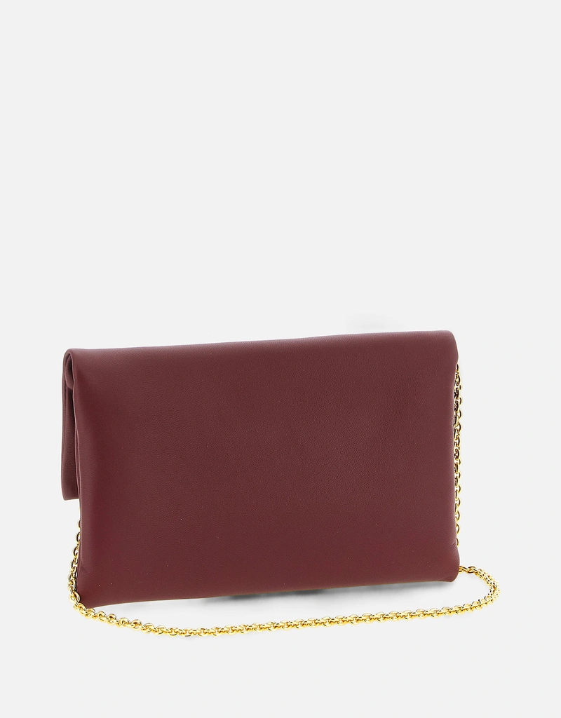 Fendi ボルドー ナッパレザーポーチ () IFCHIC.COM