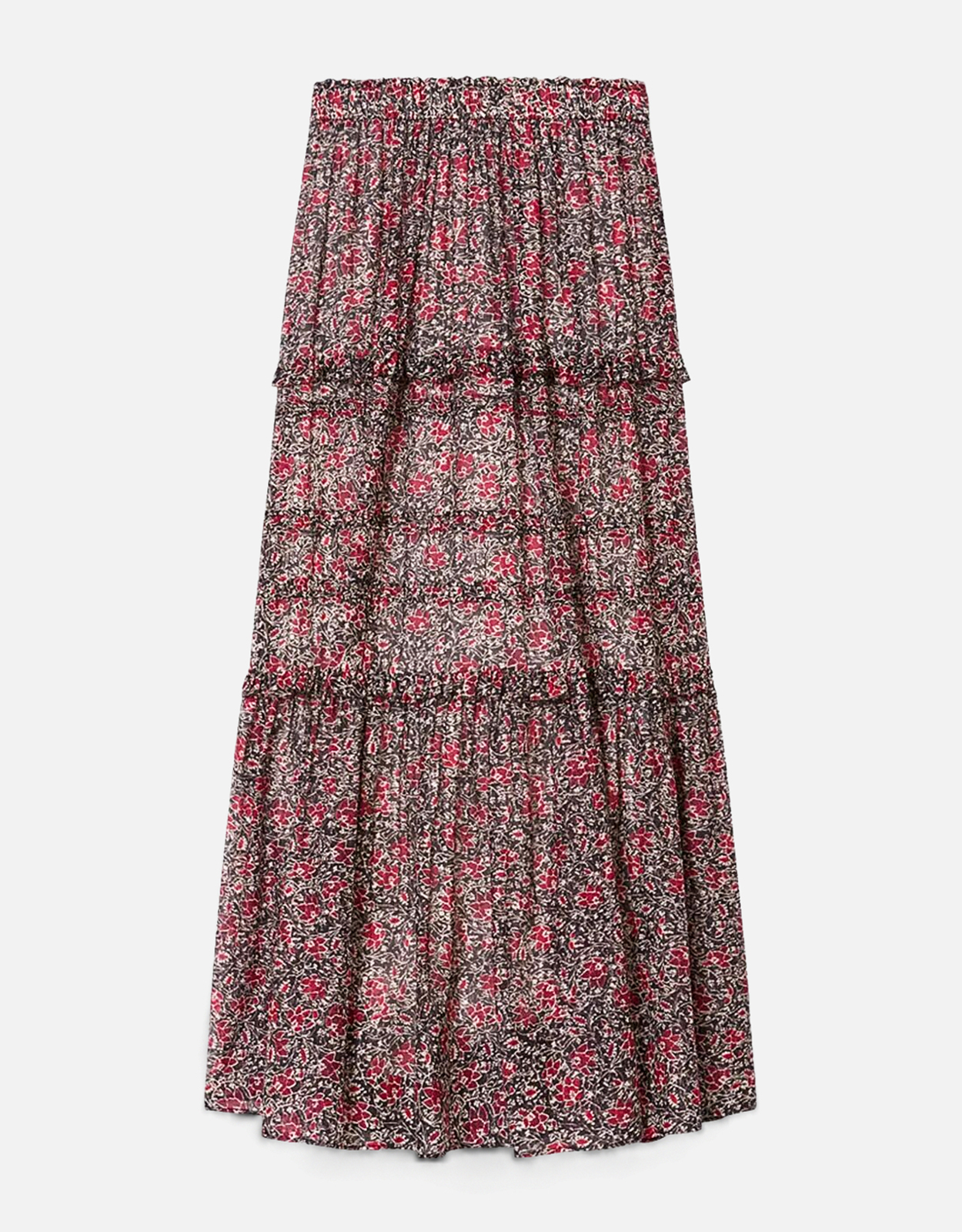 Isabel Marant ?toile Volomia Cotton Floral Print Flared Skirt – FR 40 Isabel Marant ?toile Volomia Cotton Floral Print Flared Skirt – FR 40