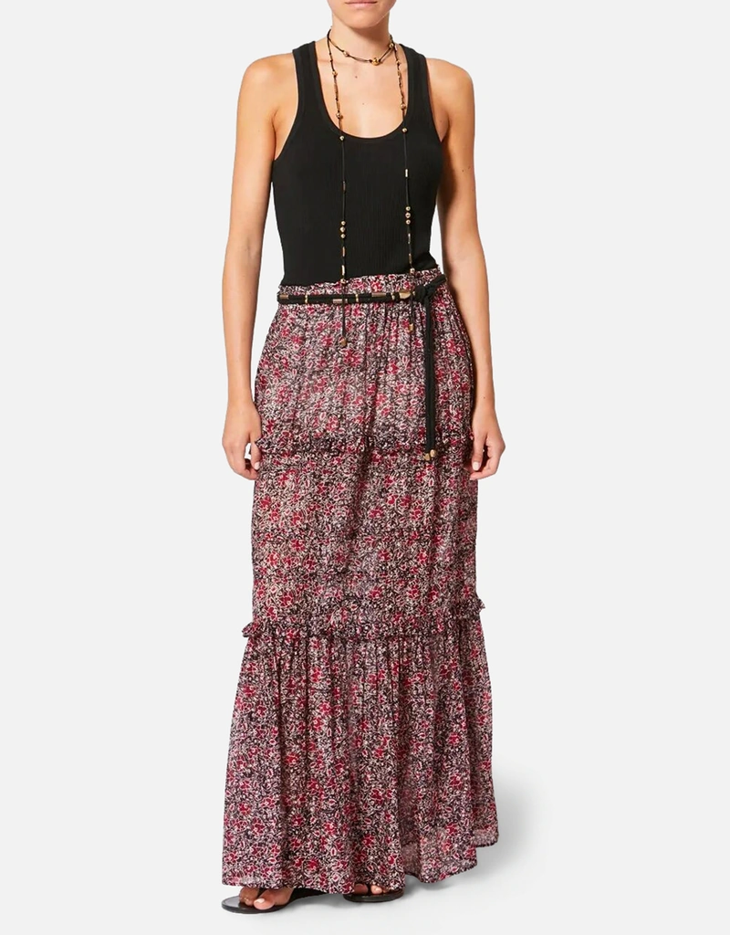 めるさん専用ISABEL ÉTOILE MARANT フラワースカート Isabel Marant Étoile ボロミア コットン 花柄 フレアスカート (すべて