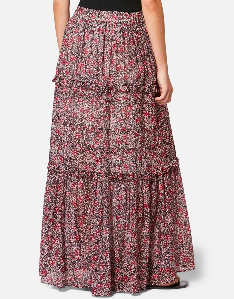 Isabel Marant Étoile ボロミア コットン 花柄 フレアスカート (すべて