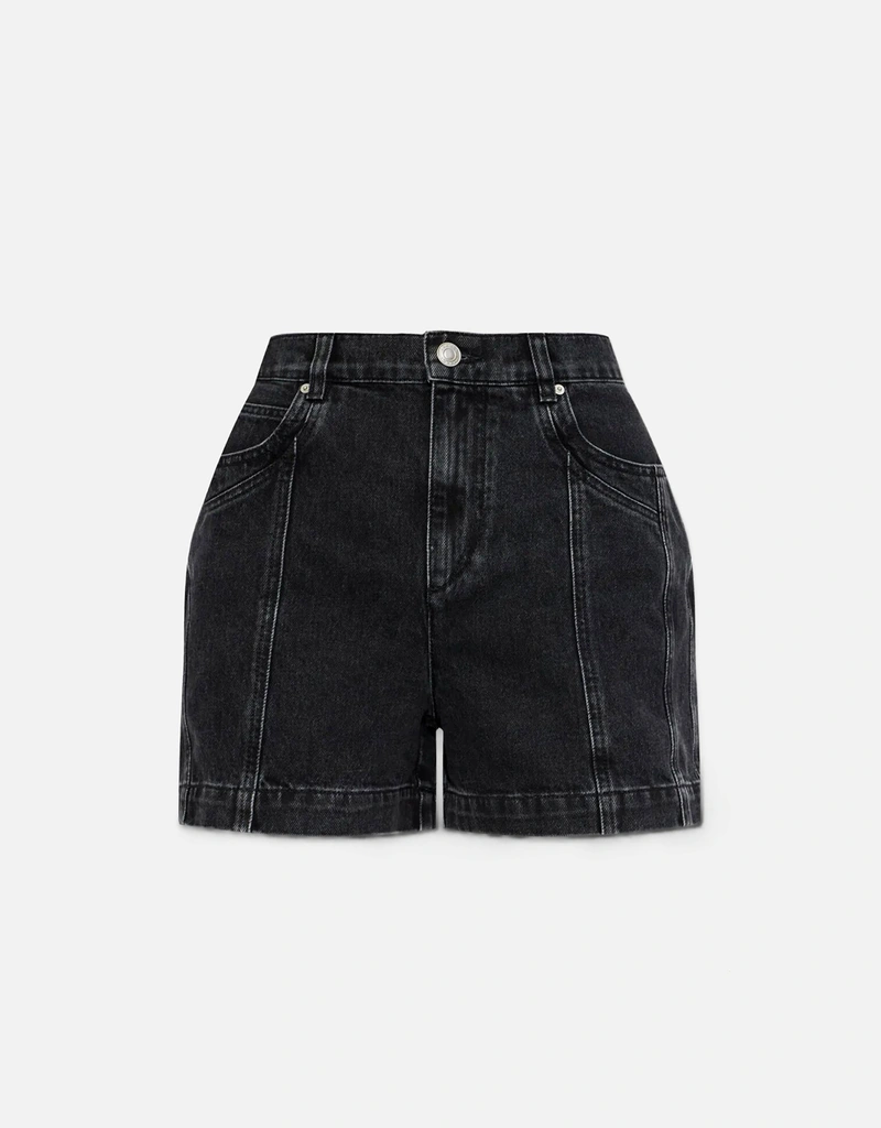 Isabel Marant Étoile デニムパネルショートパンツ (ショートパンツ