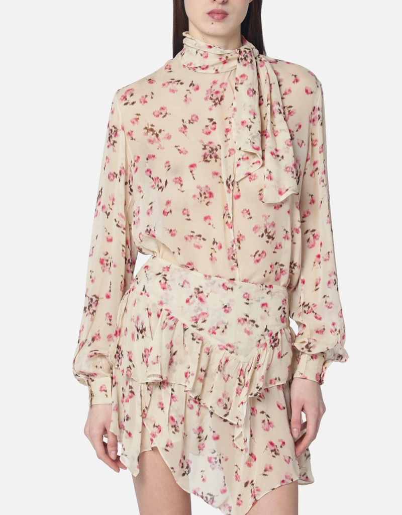 Isabel Marant Étoile ベージュ花柄ブラウス (トップス) IFCHIC.COM