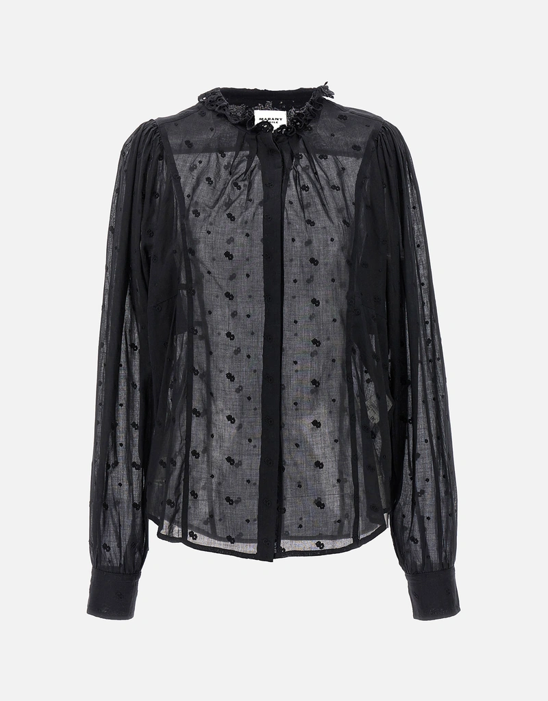 Isabel Marant Étoile Terzali コットン刺繍シャツ (すべての新品