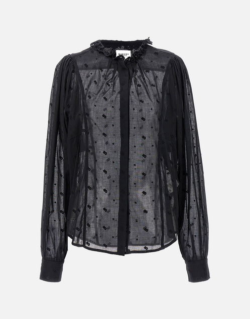 Isabel Marant Étoile Terzali Cotton Embroidered Shirt (All New In