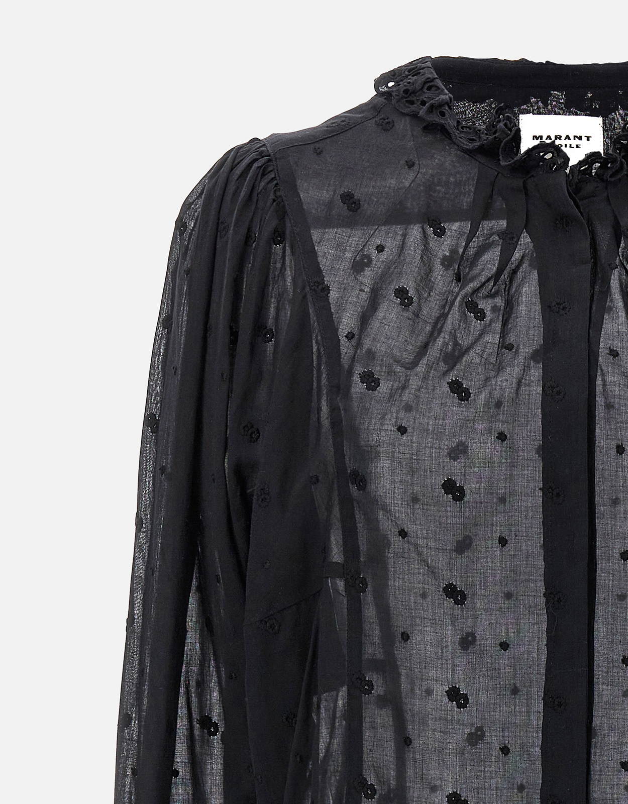 Isabel Marant Étoile Terzali コットン刺繍シャツ (すべての新品