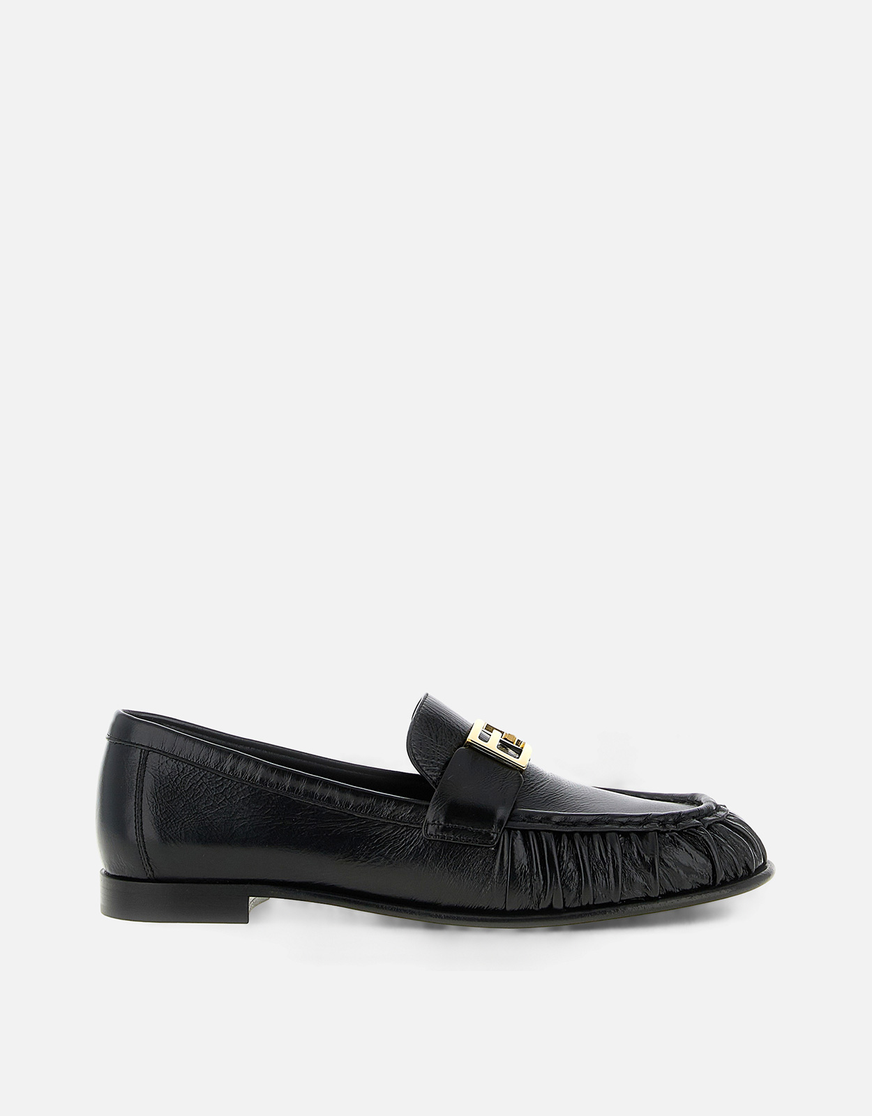 Fendi バゲットラムレザーローファー () IFCHIC.COM