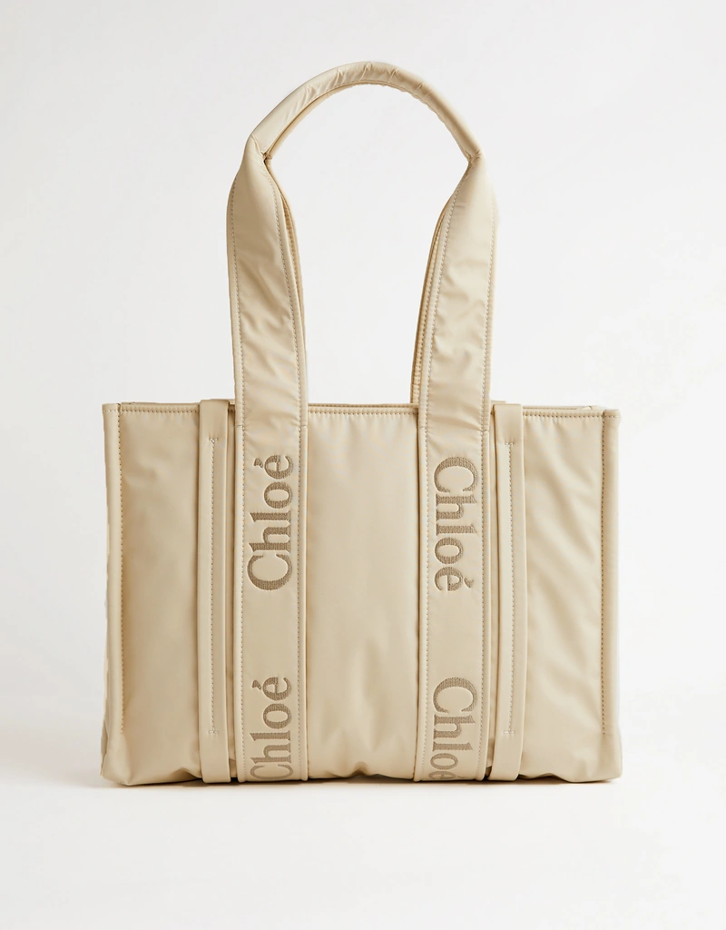 Chloé ウッディミディアムナイロントートバッグ () IFCHIC.COM