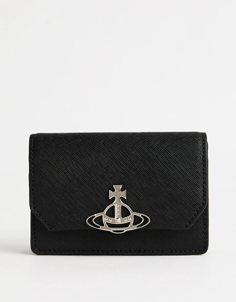 Vivienne Westwood オーブロゴカーフスキンレザーウォレット (バッグ