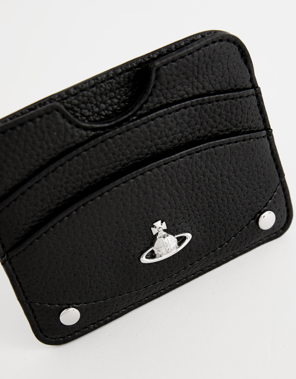 Vivienne Westwood ハーフムーングレインエンボスレザー名刺入れ