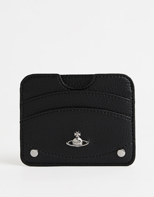 Vivienne Westwood ハーフムーングレインエンボスレザー名刺入れ
