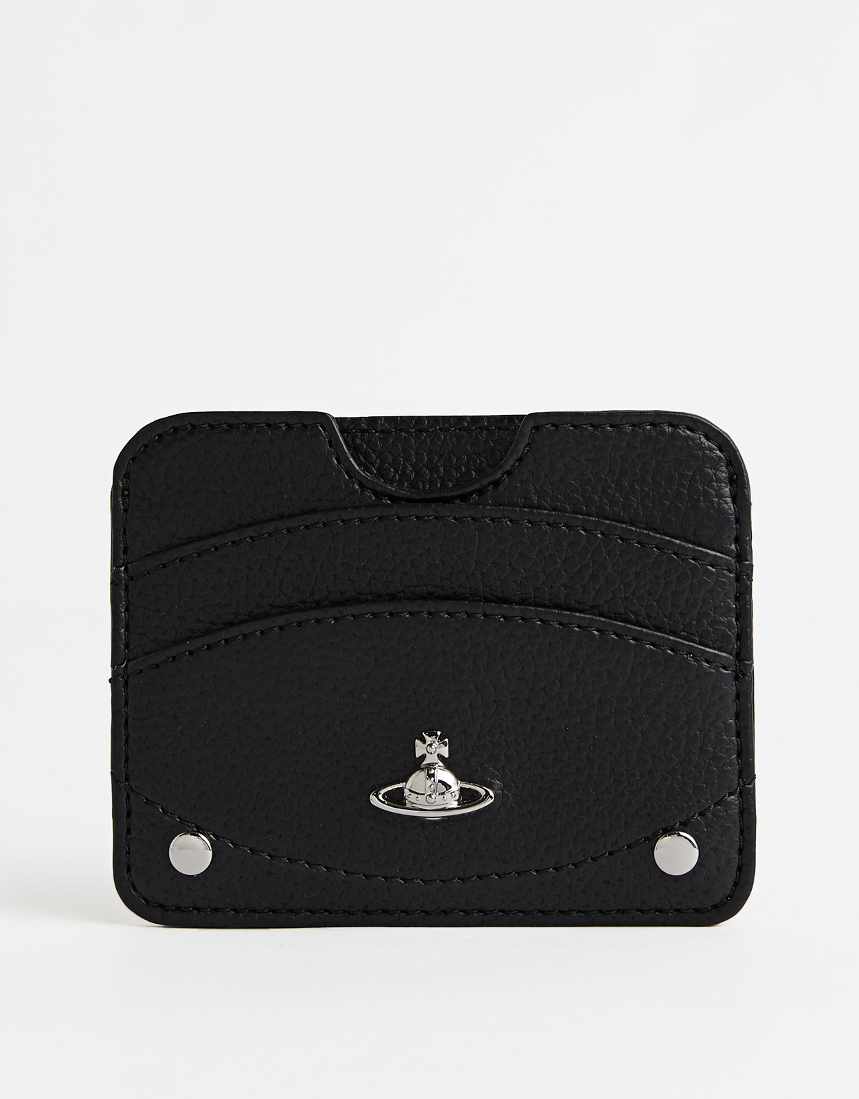 Vivienne Westwood ハーフムーングレインエンボスレザー名刺入れ