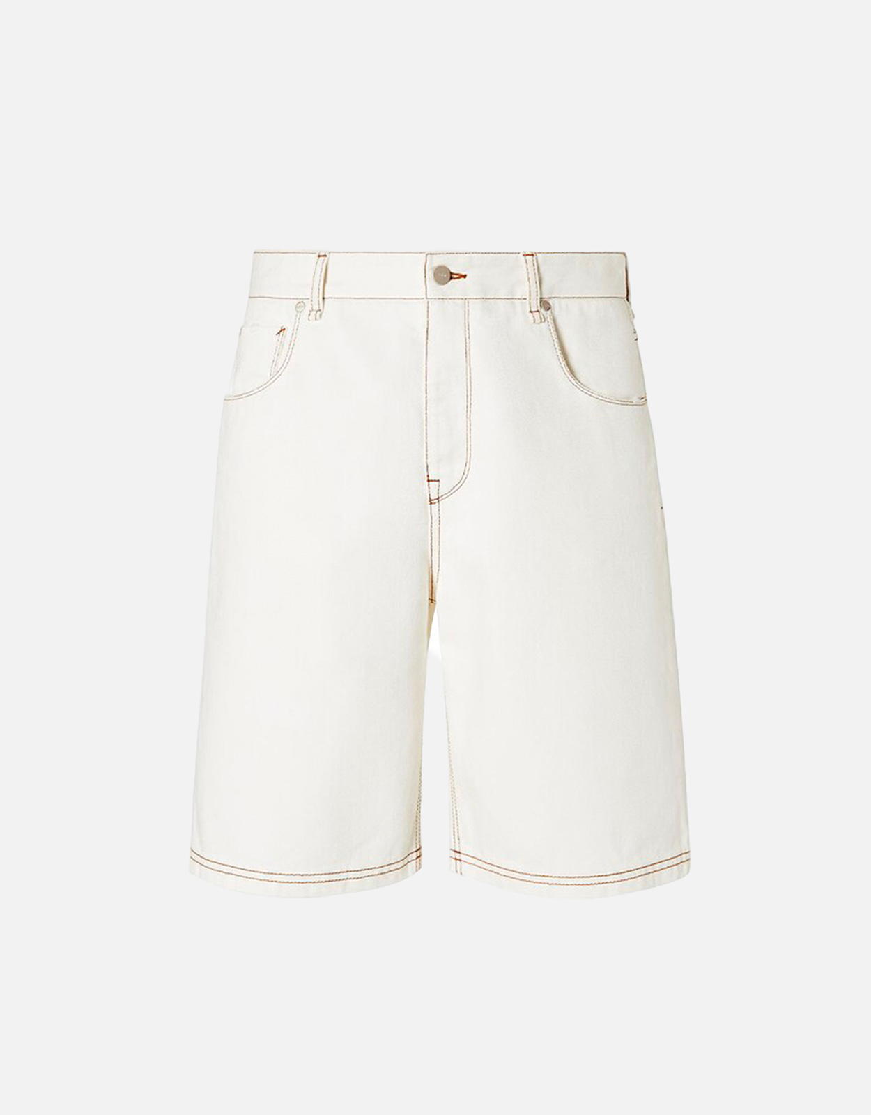 Fendi メンズホワイトデニムショーツ (すべての新品) IFCHIC.COM