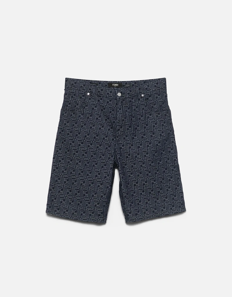 Fendi Men's Cotton Denim Bermuda Shorts (ズボン＆ショートパンツ