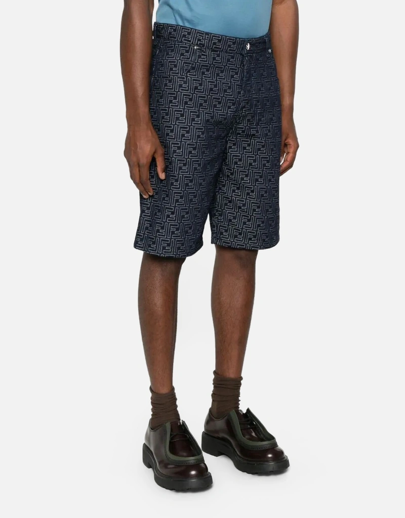 Fendi Men's Cotton Denim Bermuda Shorts (ズボン＆ショートパンツ