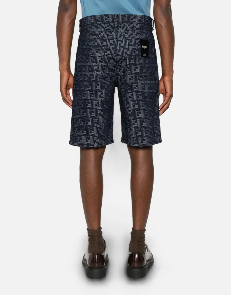 Fendi Men's Cotton Denim Bermuda Shorts (ズボン＆ショートパンツ