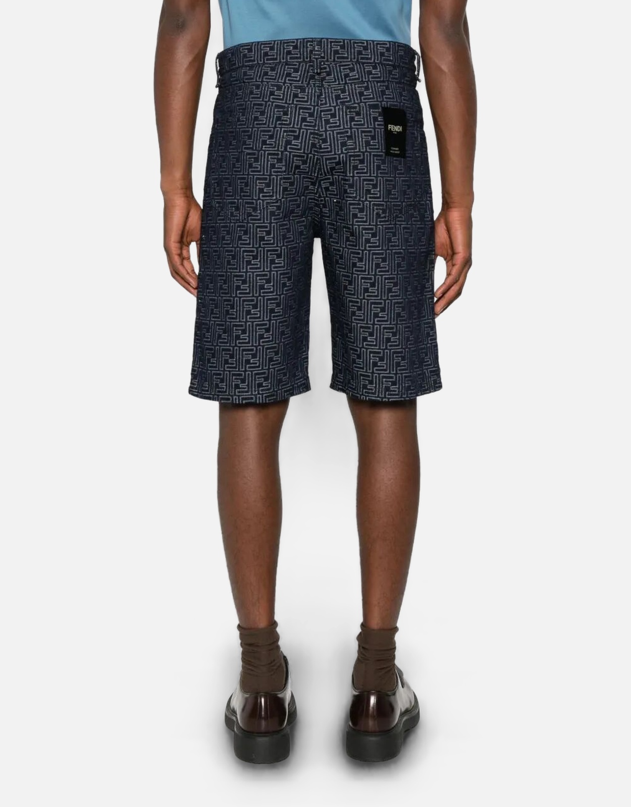 Fendi Men's Cotton Denim Bermuda Shorts (ズボン＆ショートパンツ