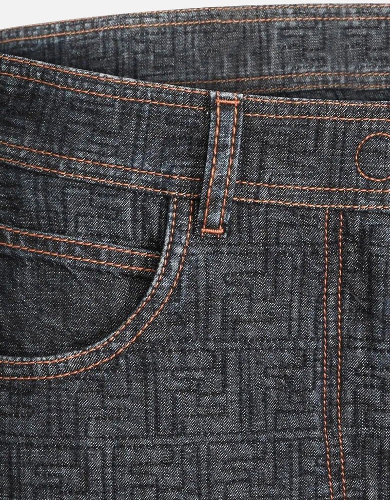 FENDI FFロゴデニムタイトスカート FENDI FFロゴデニムタイトスカート FENDI FFロゴデニムタイトスカート