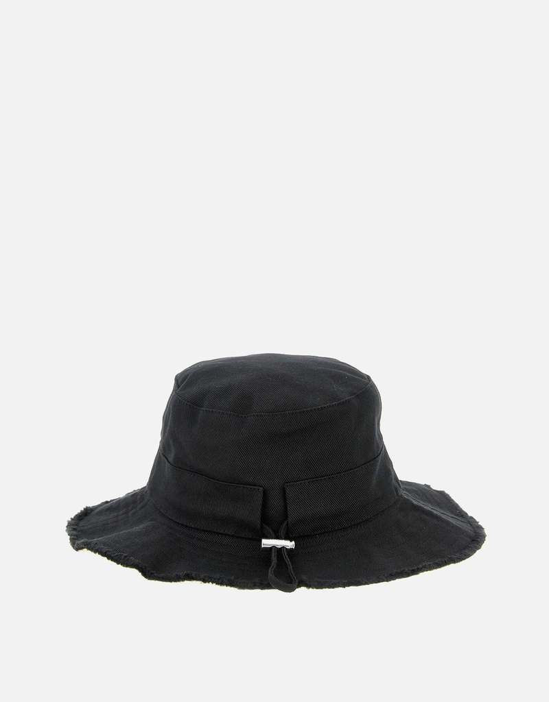 Jacquemus ユニセックスArtichautキャンバスバケットハット () IFCHIC.COM