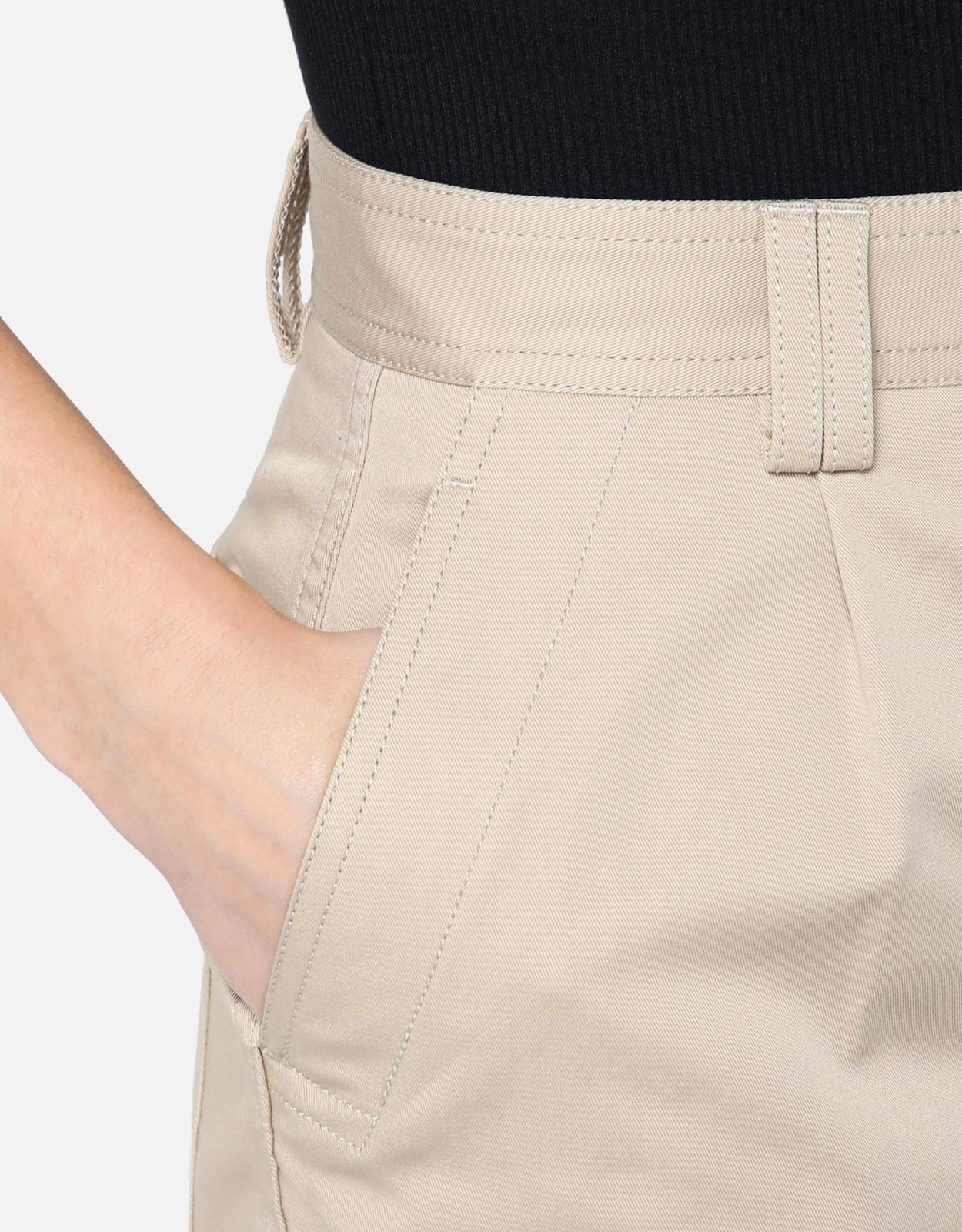ANINE BING ザイアコットンハイウエスト膝丈スカート (ドレス) IFCHIC.COM