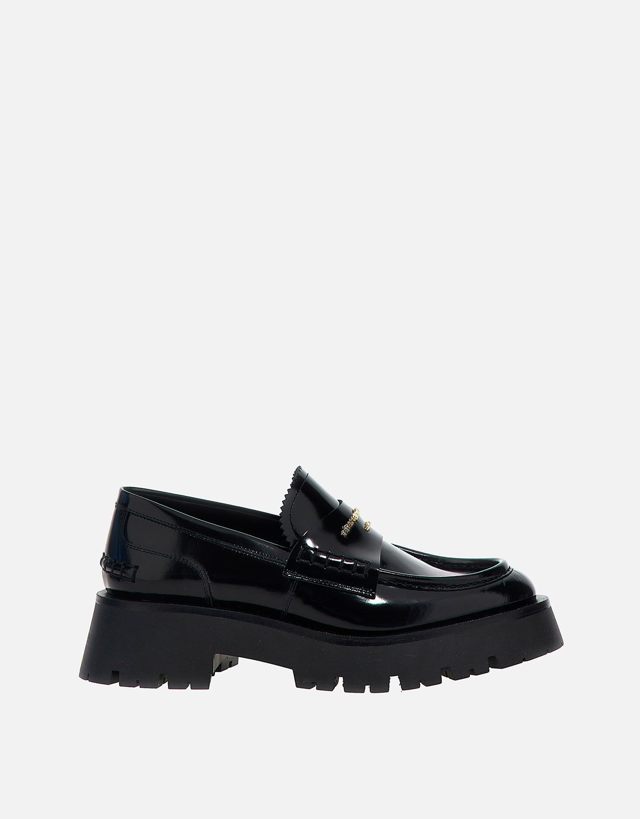 Alexander Wang レザーラグローファー ミッドヒール (すべての新品