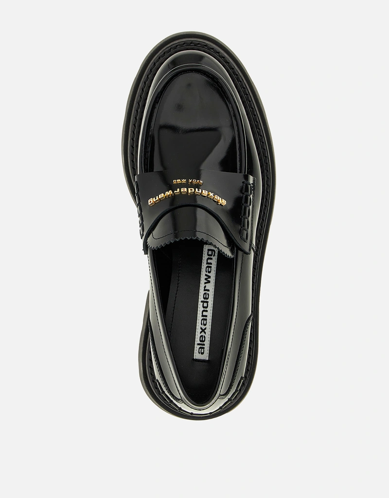 Alexander Wang Carter Platform Leather Chunky Loafer () IFCHIC.COM
